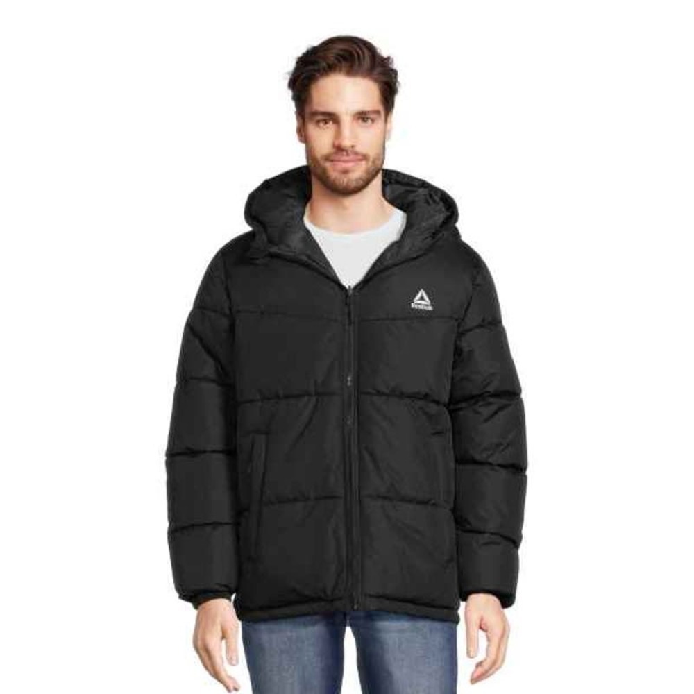 Reebok‎ Men's Hooded Puffer Jacket, Size 2XL NWTs